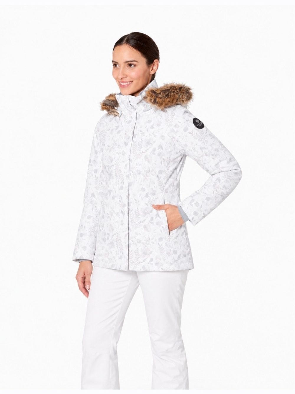 Obermeyer Tuscany II Jacket for Women - Front Zip Closure size :4 regular